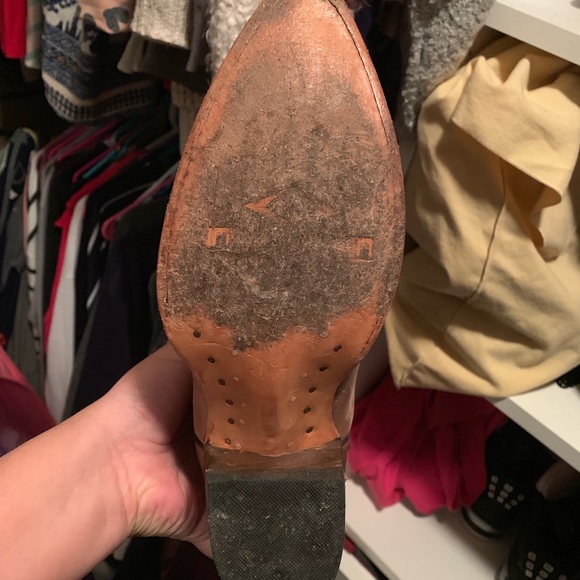 Tan cowboy boots size 8 **** will negotiate **** - Picture 5 of 5